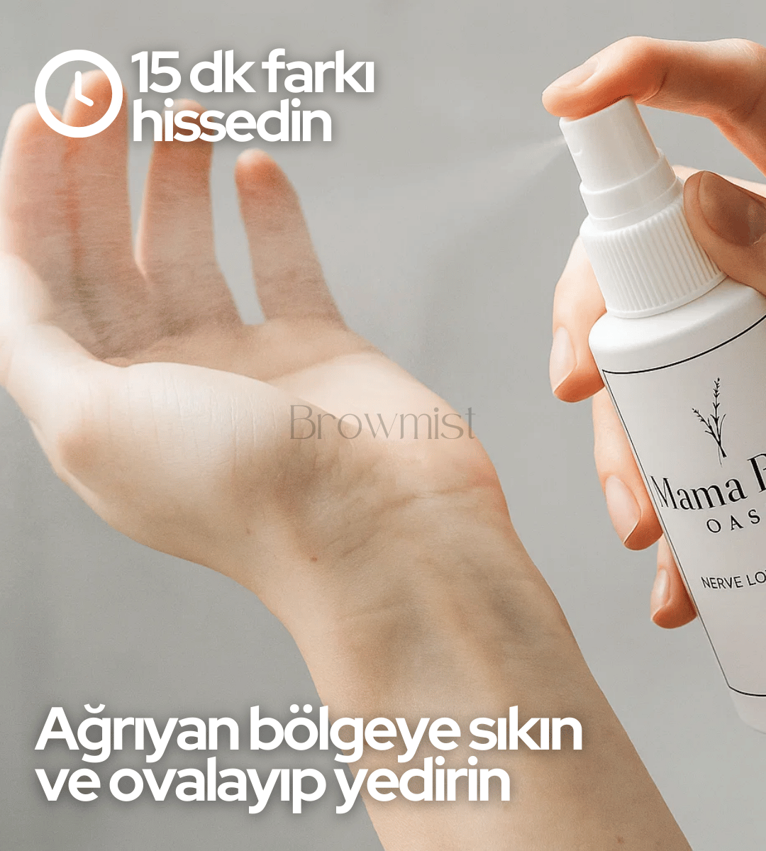 Mama Bear™ Doğal İçerikli Magnezyum Losyonu 100ml