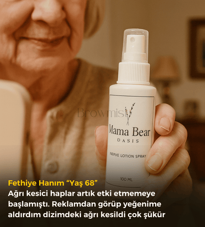 Mama Bear™ Doğal İçerikli Magnezyum Losyonu 100ml